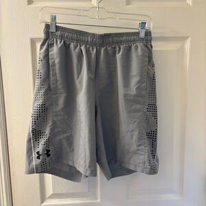 Under Armour Men's Silver Athletic Shorts